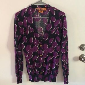 Leopard print Tory Burch cardigan